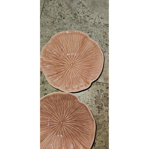 Set of 6 Metlox Poppytrail LOTUS Peach Apricot Desert / Cereal Bowls 6 3/4" #780 - Picture 2 of 5